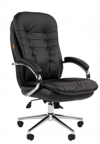 Офисное кресло Chairman 795 ЭКО Россия экокожа черный