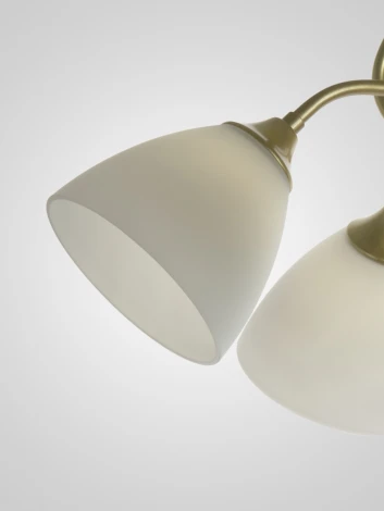 Потолочная люстра на штанге Мелодия Света SL1N SL4813-5 GD 000066041