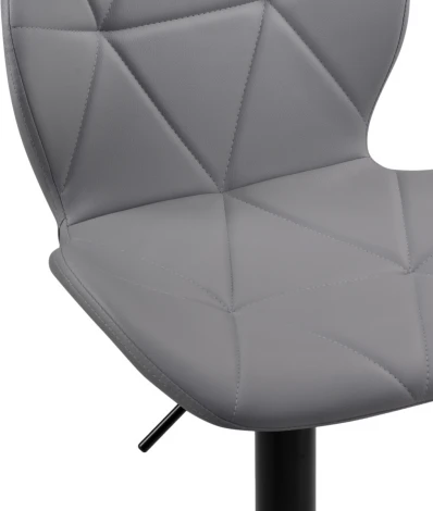 Барный стул Woodville Trio light gray / black