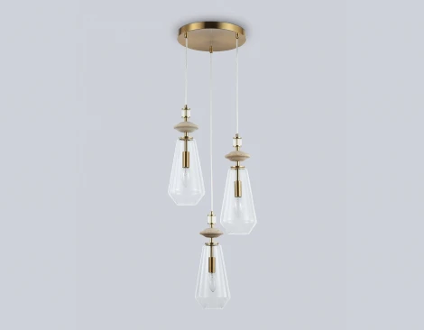 Подвесной светильник с травертином Ambrella Ceramo Modern LH53302