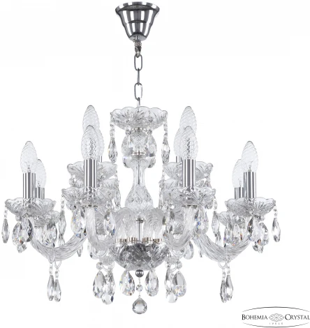 Подвесная люстра Bohemia 117 117/8+4/195 Ni