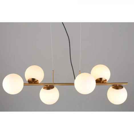 Подвесной светильник Omnilux Avetrana OML-66623-06 (220V, на тросе, шарики)