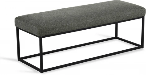 Банкетка Loft Flat ОГОГО (арт.810244), (Ткань,Рогожка/Серый)