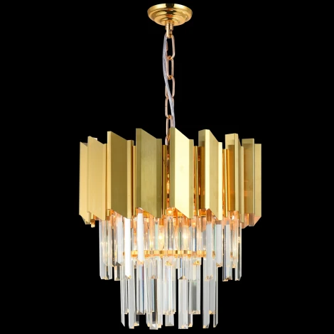 Подвесная люстра Natali Kovaltseva Delta 79005/6C BRASS