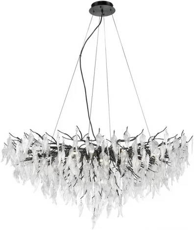 Подвесная люстра Wertmark Daniela WE182.19.023 (220V, на тросе, листья, ветки)
