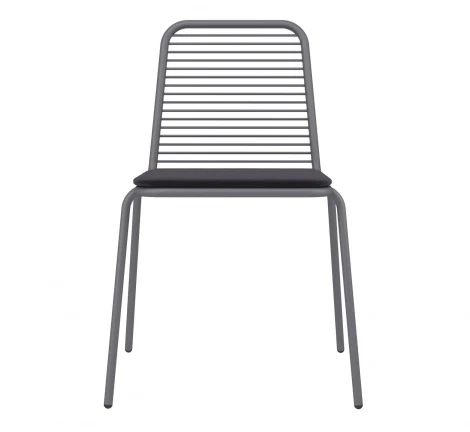 Стул Sheffilton SHT-S153-CN1 графит муар/черный 7453453301