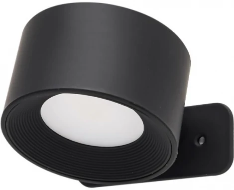 Настенный светильник беспроводной с аккумулятором Lumion Yuma 6540/3WL черный LED 3W 4000K 240Лм 220V (диммер)