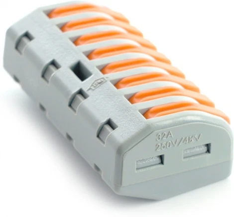 Клемма рычажковая 8-и проводная Stekker 32399