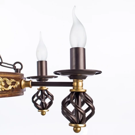 Подвесная люстра Arte Lamp Cartwheel A4550LM-6CK