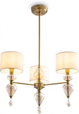 Потолочная люстра на штанге Freya Raise FR5369CL-03BS (220V)