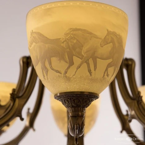 Торшер Bohemia 7200 72009T/8/210 FP P1 U Horse