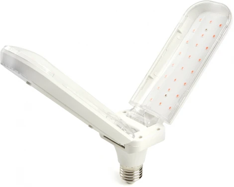 Лампа светодиодная 2-х лепестковая Feron 48443 LB-7000 E27 20W красно-синий спектр