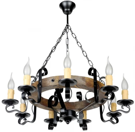 Подвесная люстра Тарьсма Ш Ш-9 (220V, на цепи, подсвечник, свеча)