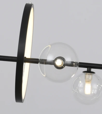 Подвесной светильник Kink Light Иона 09408-7,19 (220V, на тросе, шарики, кольцо)