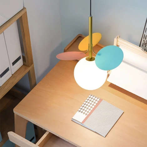 Подвесной светильник Matisse One Multicolored 1 ImperiumLoft Matisse-One01 (191914-26) (220V, на проводе, шар)