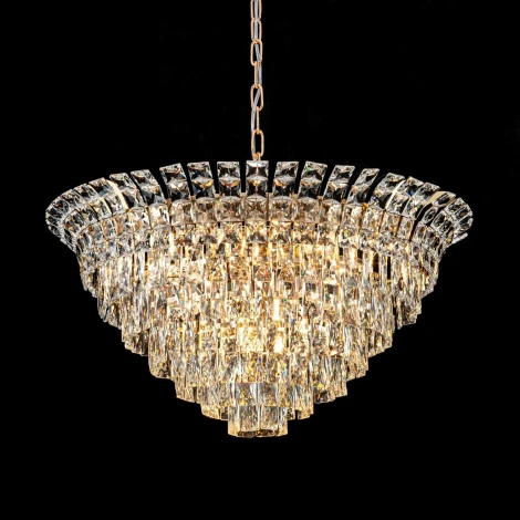 Подвесная люстра хрустальная Modelux MODELUX ML.7086.650 GD
