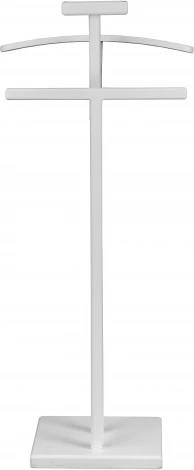 Вешалка костюмная ГАЛАНТ 340 металлик/ белый от фабрики Mebelik