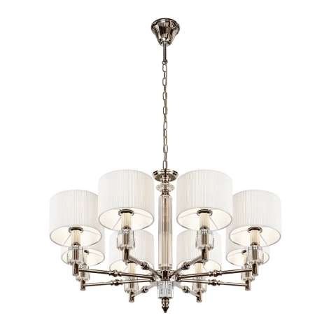 Подвесная люстра iLamp Alexa P2404-8 Nickel