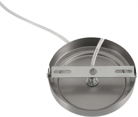 Подвесной светильник Lumion Vermont 8274/1A никель/белый/серый, металл/керамика/ткань Е14 1*40W 220V