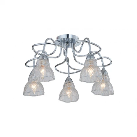 Потолочная люстра IDLamp Assante 864/5PF-Chrome