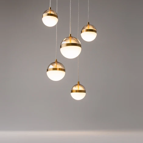 Подвесной светильник Maytoni Area MOD295PL-L60BBS3K (LED, 220V, на проводе, шарики)