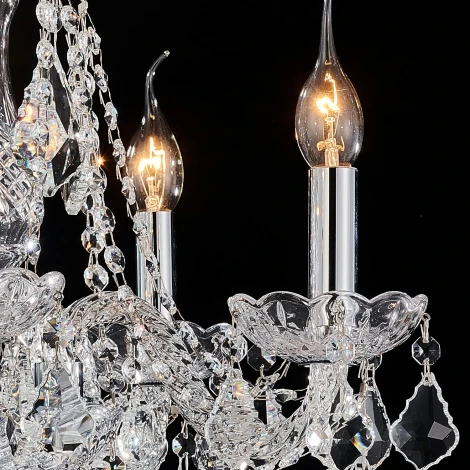 Подвесная люстра ILLUMICO IL2063-5PBC-25 ELITE