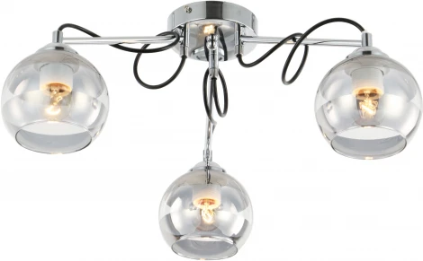 Люстра потолочная Riley 1179/3P E27*60W Chrome
