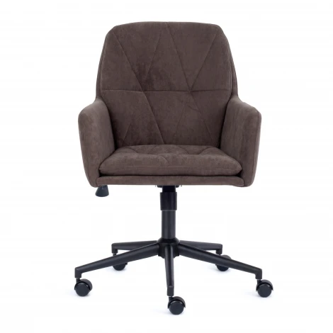 Кресло GARDA коричневый (флок)