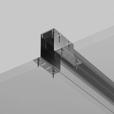 Скоба регулируемая для накладного шинопровода Gravity Maytoni Accessories for tracks Gravity TRA010HCB