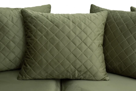 Диван Sorrento 220 трехмест., велюр оливковый Colt1002-OLIV 220*101*88см Garda Decor