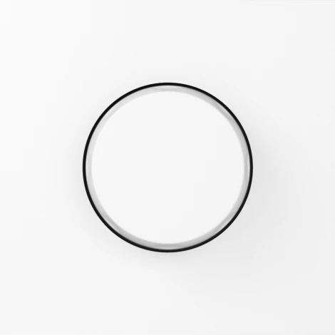 Накладка для светорегулятора поворотного, глянцевый белый Donel S08 DS65003