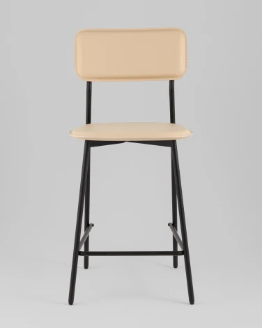 Стул полубарный Mikkie бежевый Stool Group арт.УТ000039224