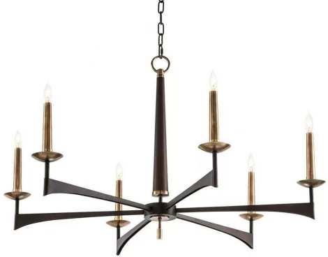 Подвесная люстра Alfa Light F1124-01 (220V, на цепи, свеча)