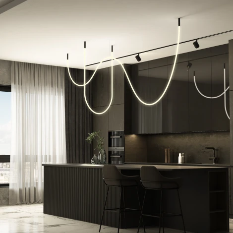 Гибкий неон Elektrostandard 336Led 12W IP20 3000K Full light круглый теплый белый, 8 м (24V 12W 336Led 2835 IP20) без крепежа