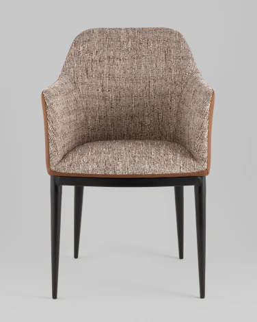 Стул Stool Group Бриф SN велюр молочный каркас белый муар, 4шт./уп. арт.УТ000040892