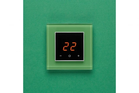 Терморегулятор AURA ORTO 1164 GREEN LUMINOUS (СВЕТЯЩИЙСЯ ЗЕЛЕНЫЙ)
