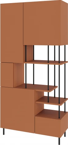 Стеллаж прямой KEY BOOKCASE LEVE  арт.LEV01122