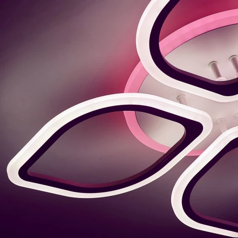 Потолочная люстра RGB Citilux Ромби Смарт CL236A140E (LED, 220V, умный дом - Алиса, Маруся, Сири, цветы)