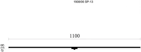 Световой элемент "Линия" Divinare Formica 1908/06 SP-13