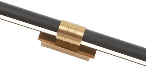 Настенный светильник Crystal Lux PRADA AP16W BLACK (LED, 220V, круглые)