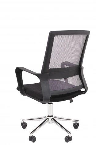 Офисное кресло Chairman 606 Россия TW серый хром 7215748