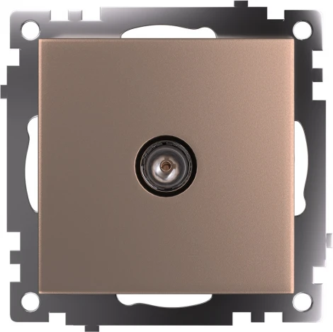 ТВ-розетка (шампань) Stekker Катрин 39600