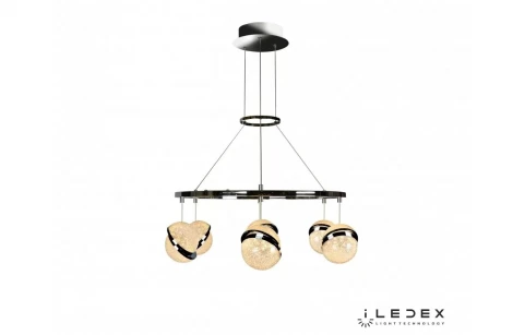 Подвесной светильник iLedex Crystal Ball C4474-6 CR (220V, на проводе, шарики)
