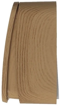 Выключатель накладной двухклавишный с подсветкой (ясень) Systeme Electric Blanca BLNVA105115