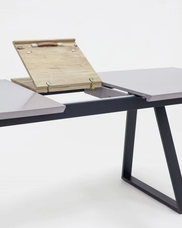 Стол обеденный Stool Group Детройт раскладной 160-200*90 серый УТ000002656