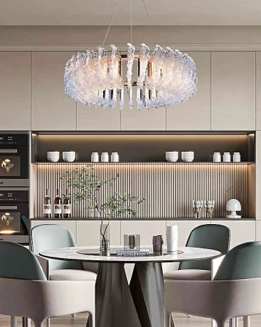 Подвесная люстра светодиодная Mizi'en Princess MZ733137-600B (220V, на тросе)