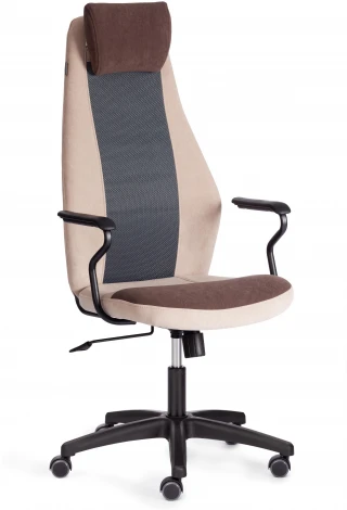 Кресло AVIATOR Tetchair (Флок,Ткань /Коричневый,Бежевый,Серый) арт. 21647