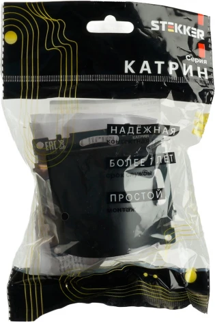 Вывод кабеля (черный) Stekker Катрин 49466