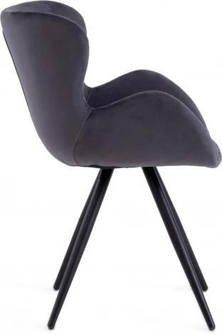 Кресло BOEING ( mod. 9120) / 1 шт. в упаковке Tetchair (Металл,Вельвет/Серый,Черный) арт.19041