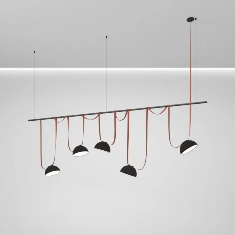 Комплект ременной трековой системы Belty на штанге Rod Denkirs Belty Set DK55SET06-01-BR (LED, 48V)